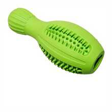 1 Piece Of Dog Chew Toy For Pet Chewing Training, Slow Feeder For Food Distribution, Durable Rubber Dental Cleaning Dog Puzzle Toy, Interactive Squeaky Dog Toy For Small/Medium/Large Breed Dogs. - màu xanh lá - Xem 7