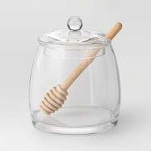 18.5 Fl Oz 3pc Honey Pot Glass Food Storage Container - : Dishwasher-, Autumn Shapes -Exclusive Limited-Time Offer - 1 - 查看 1