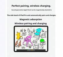 Apple Pencil (1st Generation) QW3 Original Stylus Pen, Comfortable Grip, Minimalist Design, Professional Stylus For IPad Note-Taking And Drawing, Pixel-Level Precision, Ultra-Low Latency, Magnetic Charging, Smooth Writing, Ideal Gift For Students, Content Creators, And Business Users - View 4