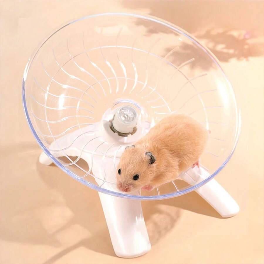Hamster Silent Running Wheel, Suitable For Hamsters, Gerbils, Mice, Hedgehogs And Other Small Pets, Quiet Operation Hamster Exercise Wheel