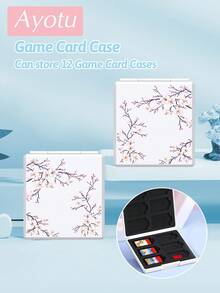 Ayotu Compatible With Switch/Switch OLED/Switch Lite Cherry Blossom Tree Pattern Game Console Shell And Accessories, The Package Includes A Protective Case, Storage Bag, Base Shell, Handle Protective Cover And Other Styles Of Accessories To Choose From. - Multicolor - View 20