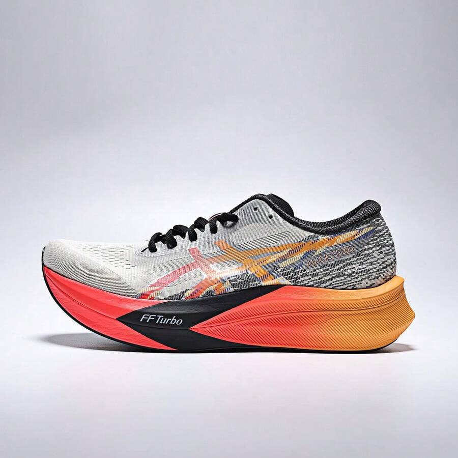 Asics Giày chạy bộ cổ thấp MAGIC SPEED 4 CP dành cho nam 1011C178-200 - trái cam - Xem 1
