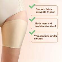 1 Pair Thigh Compression Sleeve, Thigh Sleeve And Wrap Suitable For Running Sports, Leg Sleeve, Unisex Elastic Thigh Compression Sleeve Anti-Slip Leg Wrap Support - Multicolor - View 8