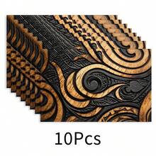 1 tấm lót bàn ăn bằng vải lanh, thảm ăn sáng, đế lót ly cà phê, tấm lót bát, phụ kiện nhà bếp, thảm ăn dễ lau chùi, thích hợp cho gia đình, nhà hàng, trang trí phòng ăn, quà tặng ngày lễ, quà tặng bạn bè, bộ nhiều món - Nhiều màu - Xem 36