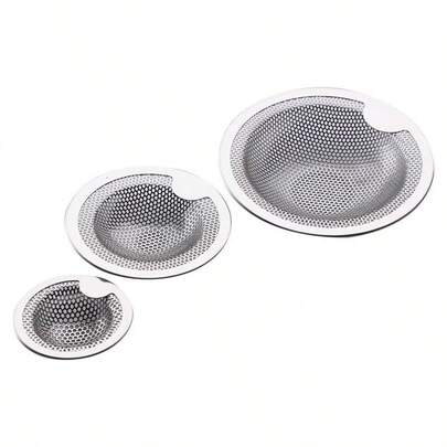 Bộ lọc bồn rửa nhà bếp, bộ lọc phòng tắm, dễ vệ sinh, có thể lọc cặn thức ăn và thức ăn thừa, vật dụng thiết yếu cho nhà bếp và phụ kiện lọc bồn rửa nhà bếp.