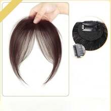 1pc/Single Adjustable Button Mesh Wig Cap With Bangs, Compact Lightweight Silky Convenient Perfect Fit To Scalp, Suitable For Daily Commute Wear (Slight Color Difference Due To Lighting) - Multicolor - View 16