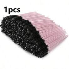 500/200/100/50 cái chổi chuốt lông mi dùng một lần màu đen, cọ chuốt mascara, cọ chải lông mi và lông mày mini, dụng cụ trang điểm - Nhiều màu - Xem 16