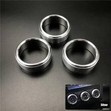 Bộ 3 chiếc vòng trang trí núm điều chỉnh điều hòa cho xe Subaru Forester Impreza XV Crosstrek WRX Levorg 2013-2018. - B - Xem 15