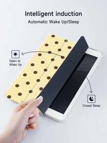 Ayotu 1 件黄棕色波点图案平板电脑保护套/Kindle电子阅读器保护套,兼容 iPad Air 8 (M4) 2026 (11/13 英寸)、第十代、Air 4/Air 7/9.7 英寸、Galaxy Tab A9 Plus、Kindle(第十一代 - 2024 年发布)(6 英寸)、Kindle Paperwhite 第十二代 2024 年款,时尚简约的节日礼物 - 彩色 - 查看 6