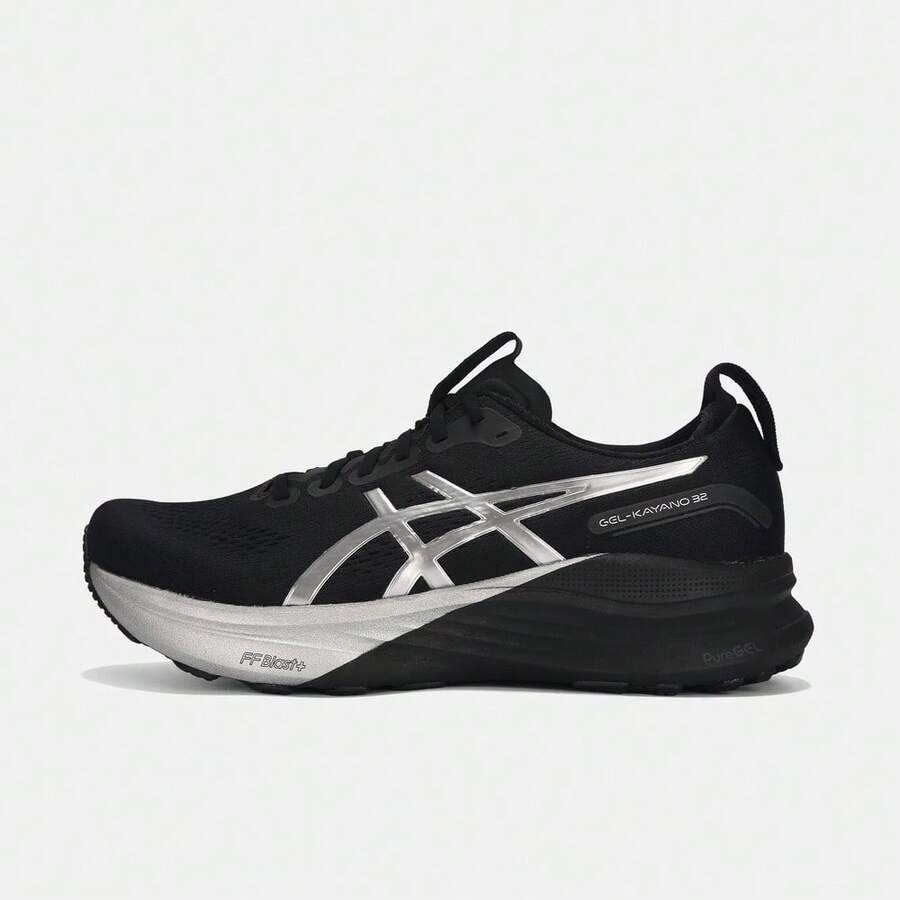 Asics Giày chạy bộ nam GEL-KAYANO 32 PLATINUM, cổ thấp 1011C215-001 - màu đen - Xem 1