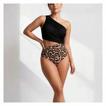 2026 New 2 Piece Swimsuit For Women With Cover Up Skirt - Halter Bathing Suits Starfish Print Swimwear Sets - Beach Pool Vacation Summer Outfit - M - View 1