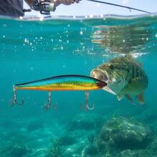 Isca Artificial Meia Agua Marine Sports Predator 11.5cm 17g - COR-BGO - Visão 6