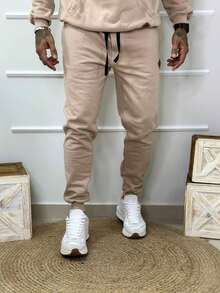 Men's Cotton Winter Fleece Set - Pants/Sweatshirt - Unta - View 5