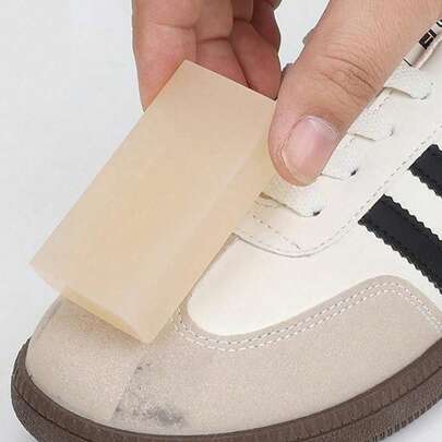 1pc Portable Suede Leather Shoe Cleaner, Waterless, Easy To Carry, Suitable For Cleaning Velvet, Leather, Sneakers And White Shoes, Dry Cleaning Stain Removal, Travel-Friendly Shoe Care Wipe, Non-Abrasive, Ideal For Sneaker Enthusiasts, Shoes, Spring/Summer Selections, Bridesmaid Gifts, Home, Bedroom Decor, Beach, Travel, Men, Women, Vacation,Mother's Day Gift,Bedroom Decor,Garden,Kitchen Decor,Summer,Beach,Travel Essentials,Room Decor,Squishy,Graduation