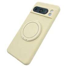 Ốp bảo vệ điện thoại Pixel 6 6a 6 Pro 7 8 9 9a 9 Pro 10 10a 10 Pro 10 Pro XL kèm giá đỡ bằng nhung. - trắng - Xem 5