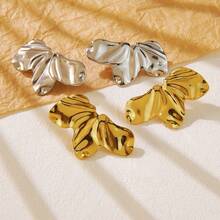 一对时尚优雅的不锈钢花朵耳环。适合女性在各种场合佩戴，例如日常生活、派对/节日、音乐节、旅行、度假、海滩、日光浴等等。也可以作为节日和生日礼物送给朋友。 - 多色 - 查看 4