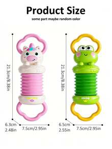1pc Baby Accordion Music Toy, Infant Early Music Education Musical Instrument Toy, Music Enlightenment Toy, Early Learning Handheld Musical Instrument Toy, Portable Lightweight Travel, Children's Intelligent Musical Instrument, Can Enhance Grasping And Motor Skills, Promote Visual And Auditory Development, Suitable For Music Education, Parties And Concerts, Perfect Gift For Birthdays And Holidays, Comfortable Grip Instrument - Multicolor - View 11