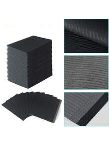 20 miếng lót vệ sinh hình xăm dùng một lần, chống thấm nước, khăn trải bàn hai lớp, phụ kiện hình xăm, khăn ăn. - màu đen - Xem 1