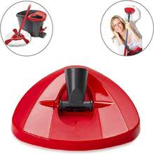 1/2/4pcs Replacement Mop Base Suitable For O-Cedar Easywring, With Various Brush And Cotton Yarn, Easy-To-Clean Red Cleaning Tool Accessories - A-Red - View 7