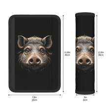 1件装时尚印花汽车安全带肩垫 - 1個 - 查看 5