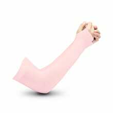 Long Solid Color Arm Sleeves, Multi-Color Options, Anti-Slip Design, UV Protection, Breathable High Elasticity, Satin-Like Fabric; Versatile For All Seasons, Suitable For Outdoor, Travel, Cycling, Driving Sun Protection In Spring/Summer, Also Can Be Used As Arm Warmer In Autumn/Winter - A - View 14