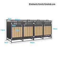 Outdoor Waste Bins - View 12