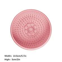 Bát ăn chậm bằng silicon cho thú cưng, bát ăn chậm cho chó, thảm liếm có giác hút, bát ăn chậm chống sặc, đồ chơi giúp thú cưng giảm buồn chán. - 1 lít - Xem 16