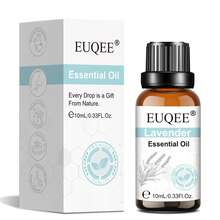 EUQEE 1瓶10毫升精油，适用于香薰机、加湿器、DIY蜡烛、香皂、芳香疗法护肤、改善睡眠、卧室放松、空气清新剂、室内喷雾、汽车香氛，持久留香，母亲节/生日礼物，香草、薰衣草、尤加利、茉莉、檀香、香茅、薄荷、肉桂、橙花、雪松、甜橙、佛手柑、柠檬草、广藿香、玫瑰、柠檬、茶树、迷迭香、乳香、依兰 - 多樣化香型 - 查看 4