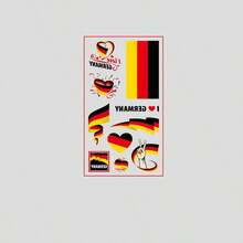 1pc Random Design National Flag Sticker, Suitable For 2026 Football Cup, Sports Events, Fan Parties, DIY - Multicolor - View 14