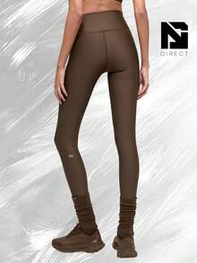 Airlift Winter Warm High-Waist Legging - Espresso - View 2