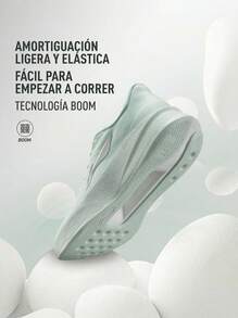 Zapatillas de running ultraligeras y acolchadas para mujer Li-Ning, zapatos deportivos profesionales ARBW008 - Batido azul - Ver 3