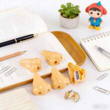 1/3/6pcs Unique Nose-Shaped Figurines - Challenge The Conventional, Cute And Eye-Catching; Inject A Touch Of Lighthearted Humor Into A Tense Study Or Work Environment, Suitable For Office Desk Display - Rautan pensil berbentuk hidung - View 7