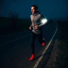 Fita Refletora Ajustável Corrida Ciclismo Caminhada Segurança Noturna - Refletivo - Visão 5