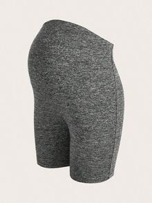 2pcs/Set Maternity Knitted Short Tight-Fitting Maternity Leggings Shorts - Multicolor - View 8