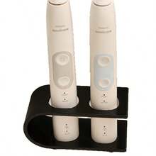 3D Printed Toothbrush Holder - Desktop Bathroom Toothbrush Organizer - Countertop Toothbrush Stand - A - View 2