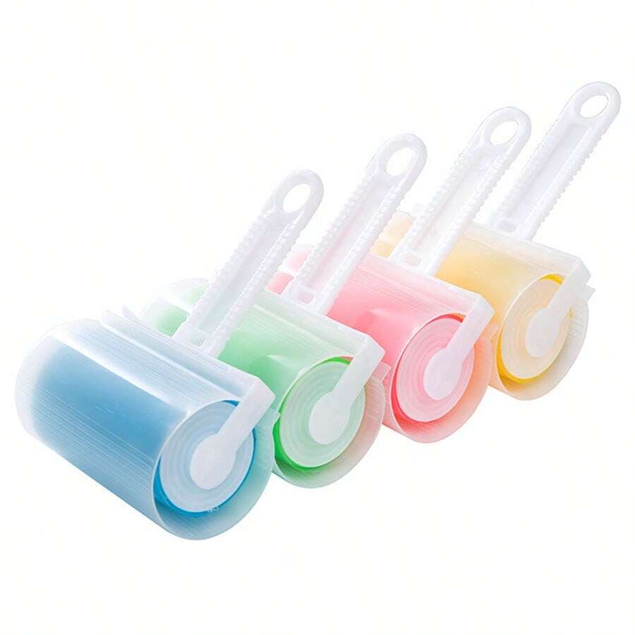Máy hút lông cầm tay có nắp đậy, hộp chứa lông có thể giặt được, dụng cụ loại bỏ xơ vải cho quần áo, thảm, ga trải giường, hút tóc và hút bụi. - Có thể giặt (màu ngẫu nhiên) - Xem 1
