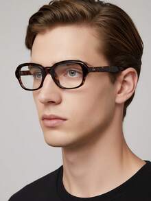 Unisex Glasses, Classic Frame, Anti-Eye Fatigue, Metal Hinges PC Frame Material, Suitable For TV, Computer, Smartphone, Daily Wear - Multicolor - View 7