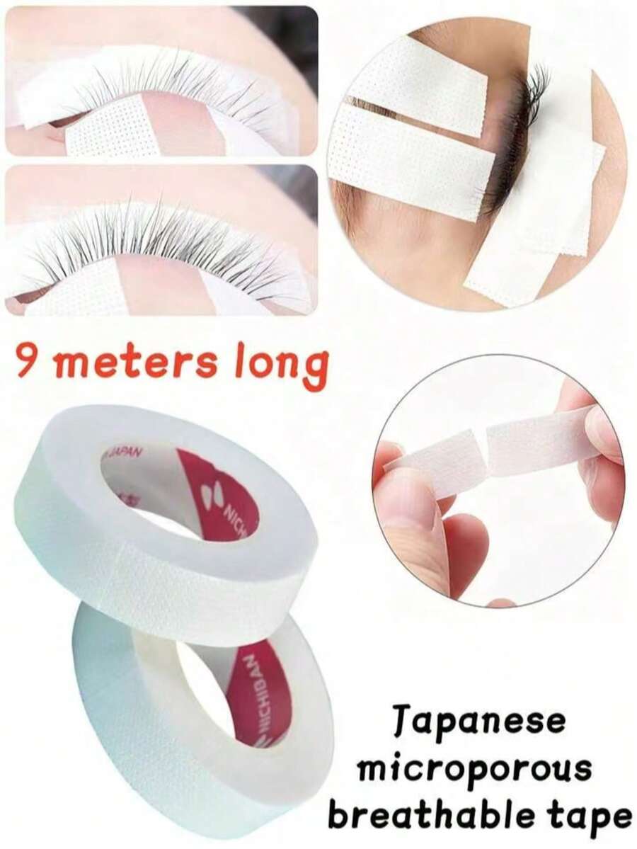 Băng dính nối mi mới của Nhật Bản, băng nâng mi chuyên dụng, băng cách ly cố định nối mi, miếng dán mắt thoáng khí chuyên nghiệp. - trắng - Xem 1
