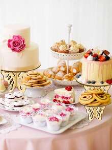 Bộ giá đỡ bánh hình bướm bằng gỗ, kích thước 12 inch, 10 inch, 8 inch, dùng làm giá đựng bánh cupcake hình bướm, kiểu dáng mộc mạc, vật trang trí bàn tiệc cho Giáng sinh, đám cưới, tiệc mừng em bé, sinh nhật, tiệc trà, tiệc tráng miệng. - Nhiều màu - Xem 3