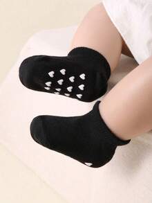 20/10/1 Pair Random Color Anti-Slip Baby Leg Warmers Set. Anti-Slip Baby Leg Warmers Combo Set, Heart And Star Pattern Dotted Design, Protect Toddlers' Better Walking, Fit For 0-3 Years Old Baby Boys And Girls, Baby Floor Leg Warmers, Babies Leg Warmers With Gripping Ability, Daily Wear And Gift. - Multicolor - View 7