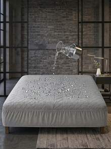 Mattress Toppers - Grey - View 1