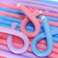 20pcs Flexible Heatless Hair Rollers - Soft Foam Twist Curl Rods For DIY Styling, Random Colors - Multicolor - View 8