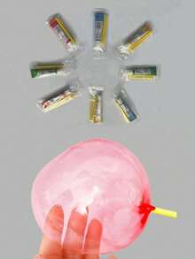 1pc Bubble Ball Toy, Durable Plastic Balloon, Colorful Magic Bubble Gum, Outdoor Party Birthday Gift - Multicolor - View 1