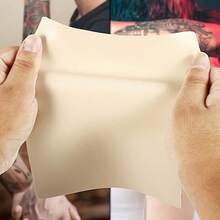 3pcs Blank Synthetic Leather Tattoo Practice Skin Pads, Suitable As Practice Tools For Permanent Makeup Tattoo Beginners - Multicolor - View 5