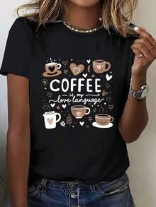 Women T-Shirts - Black - View 1