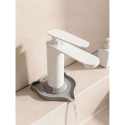 Bộ 2 miếng chắn nước bằng silicon cho vòi nước, chống nhỏ giọt, chống chảy ngược, thiết kế hoạt hình, phụ kiện bồn rửa nhà bếp, cạnh hẹp có thể cắt tỉa, phù hợp với bồn rửa phòng tắm, bồn rửa nhà bếp và giá để chén đĩa, dụng cụ nhà bếp thiết thực.