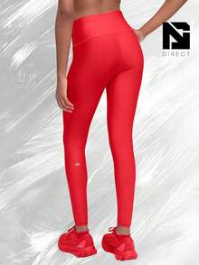 Airlift Winter Warm High-Waist Legging - Bright Red - View 2
