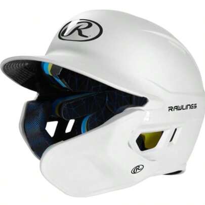 Rawlings - Casco de bateo de béisbol Ajustable Mach Protector Facial Ajustable Mate Tamaños JR y SR Varios Colores