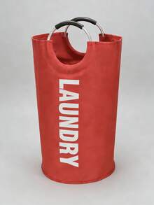 Modern Laundry Hamper With Round Ring Handles, Extra Large Storage Capability Dirty Clothes Basket For Dorm Room Residents Efficient Laundry Bag To Keep Spaces Neat And Tidy In Every Room Of The House. Collapsible Hamper Foldable Storage Laundry Storage Home Organization Storage Containers, Space Saving Design - Multicolor - View 17