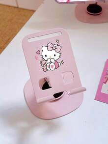 SANRIO Giá đỡ điện thoại để bàn Hello Kitty màu hồng, xoay 360° và có thể gập lại. - Nhiều màu - Xem 6